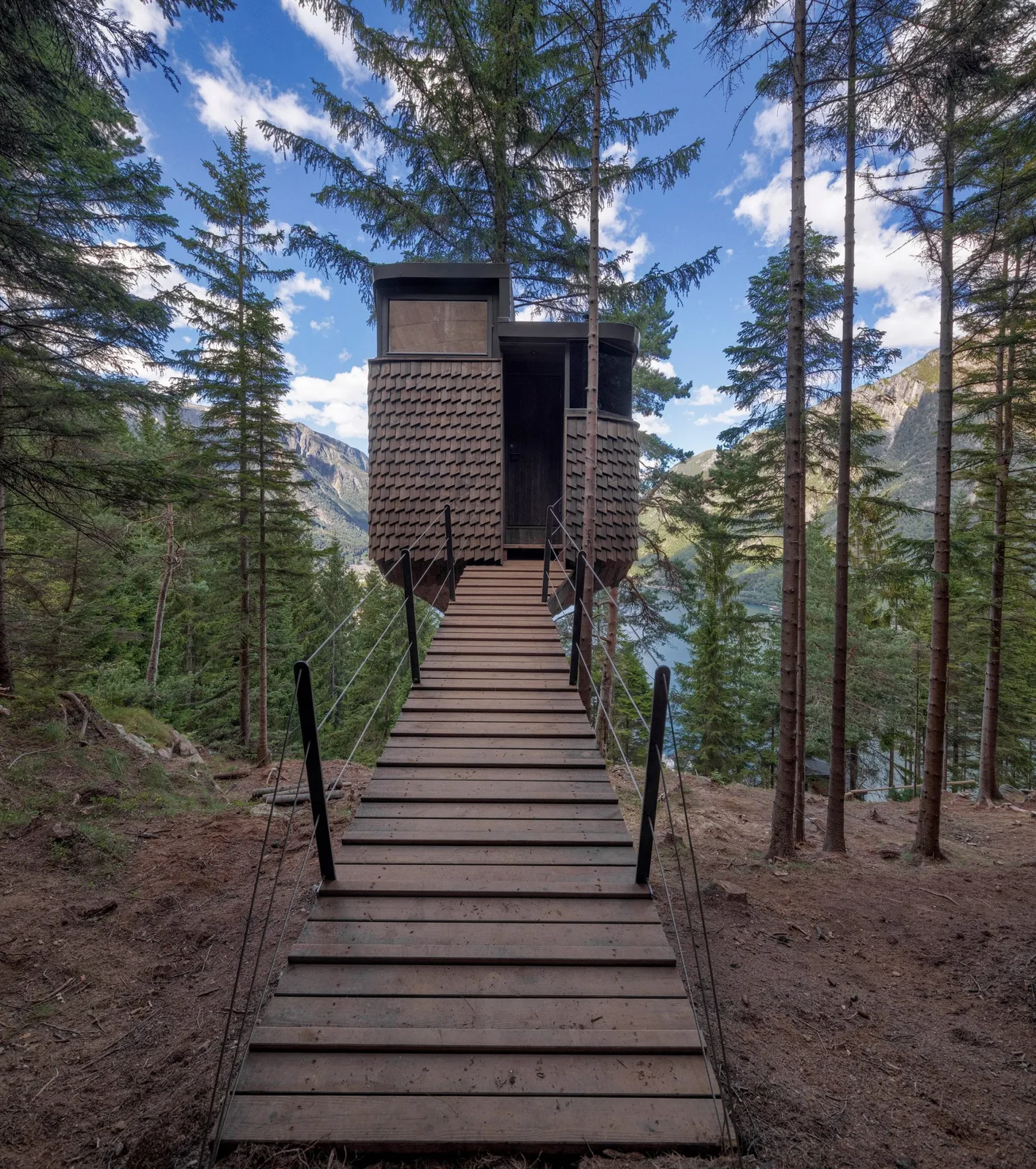 Cabin Sande Norveç Ahşap Mimari Helen Hard