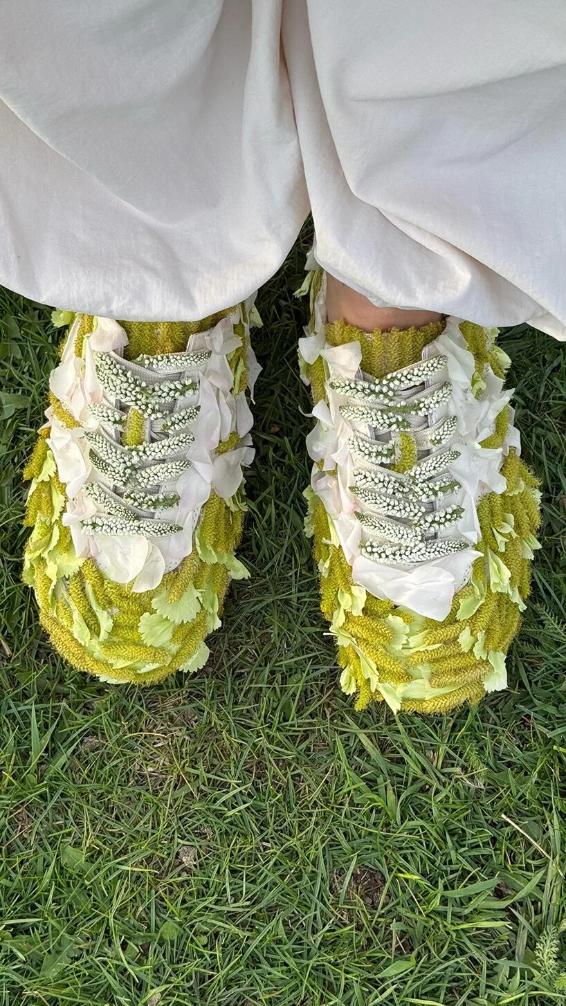 katerina shukshina's shoes bloom straight from the garden - 3