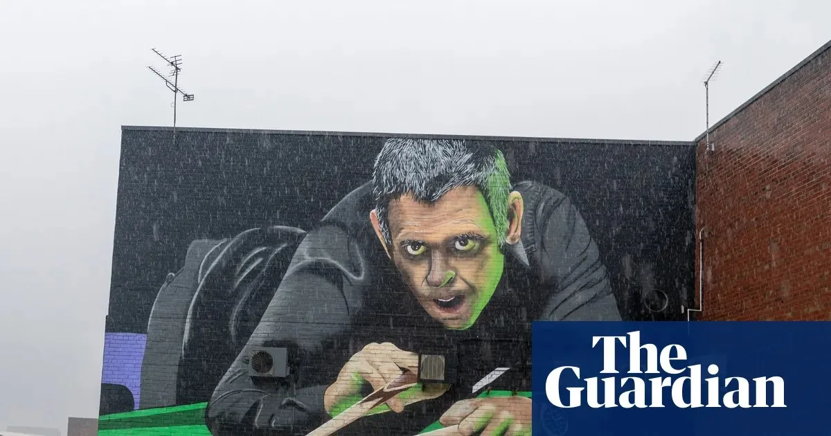 Sheffield’daki Ronnie O’Sullivan Duvar Resmine Sanatçı Tarafından Verilen Savunma: “Henüz Tamamlanmadı”