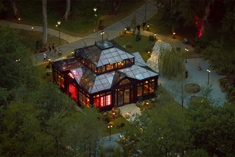 contemporary orangery reimagines ancient botanical mythology of hecate’s garden - 1