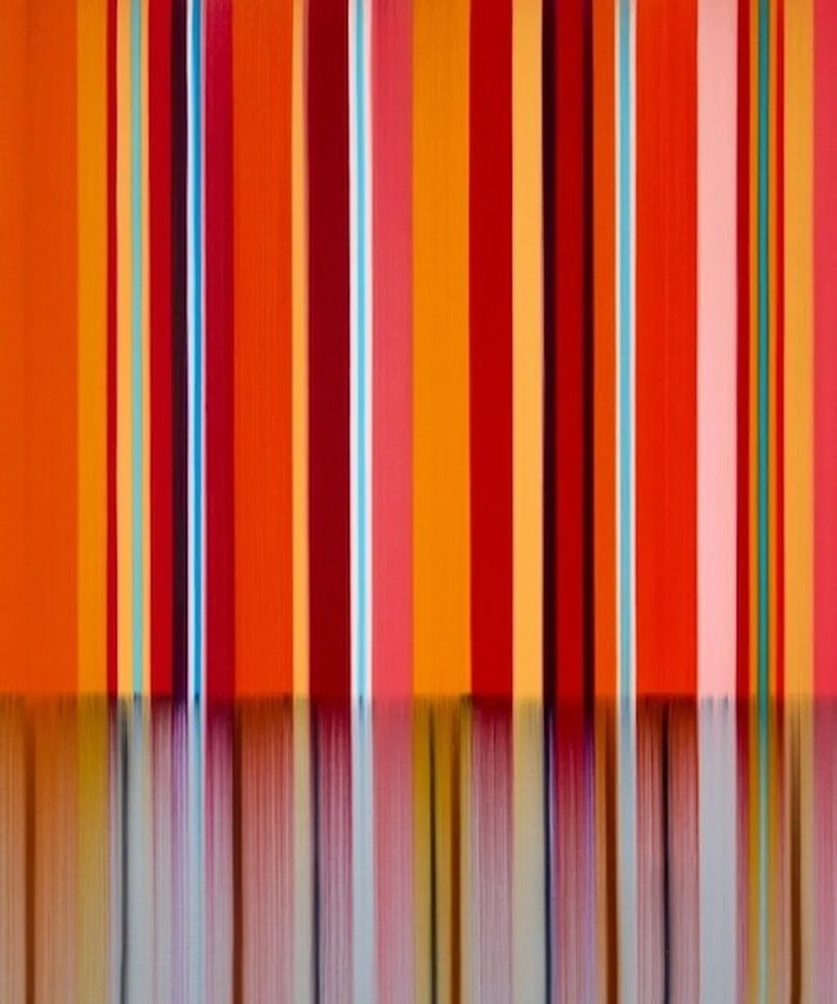 mark francis turns sound and frequency into vibrating abstract paintings
