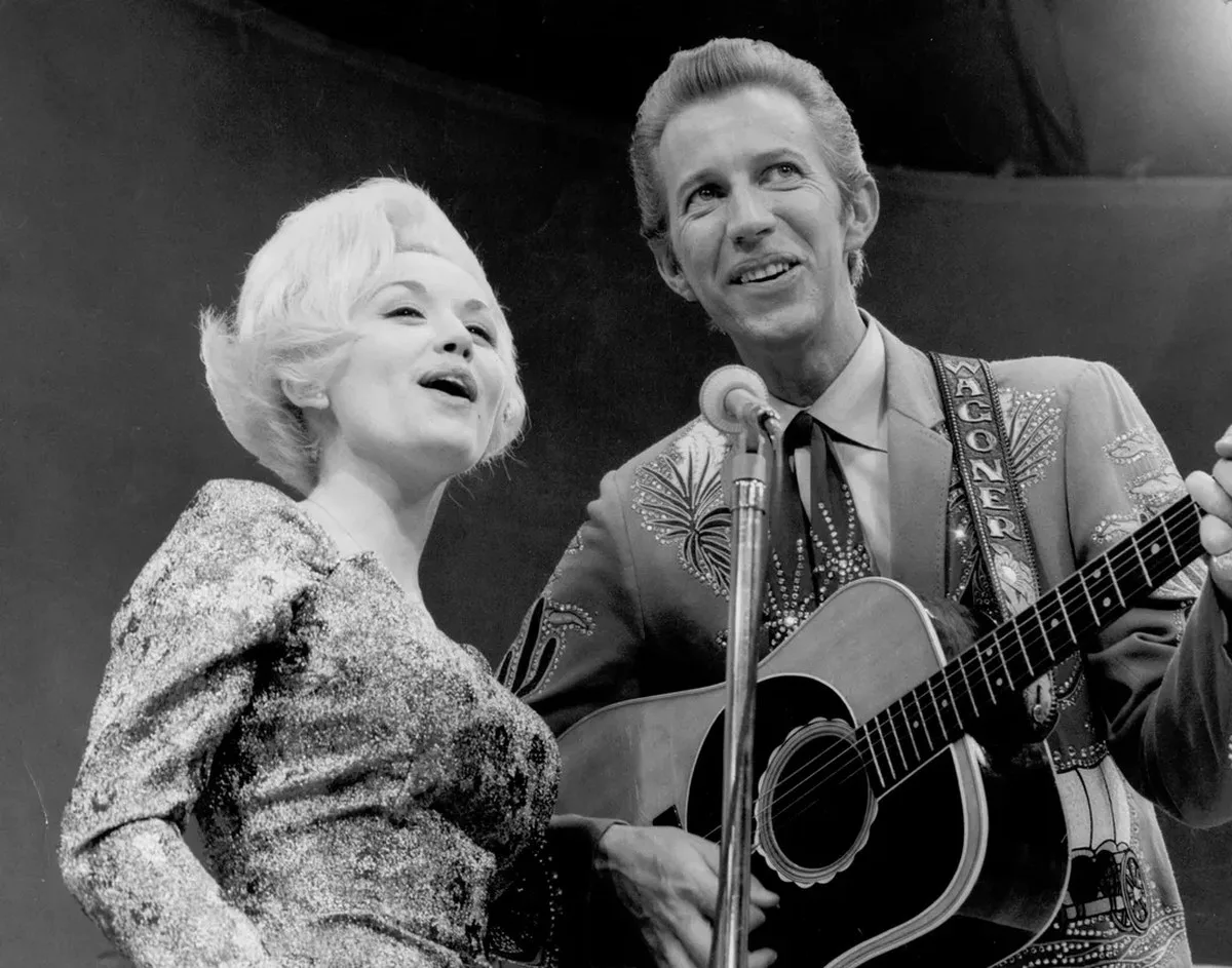 Dolly Parton and Porter Wagoner