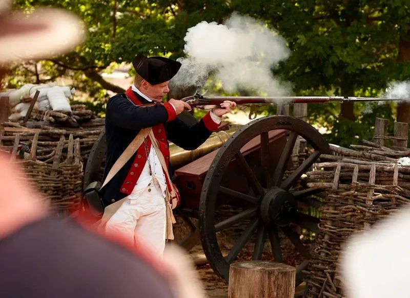 The weekend is filled with historical demonstrations.