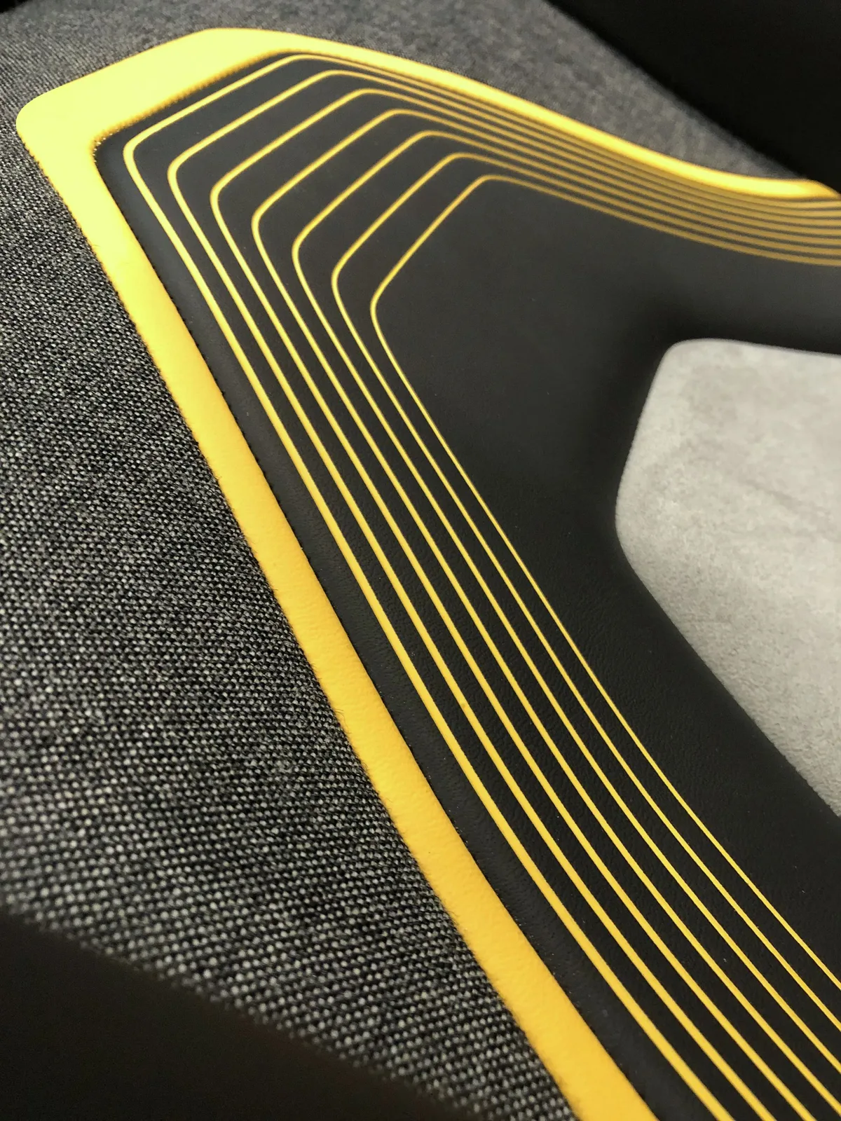 Ferrari HC25 upholstery details