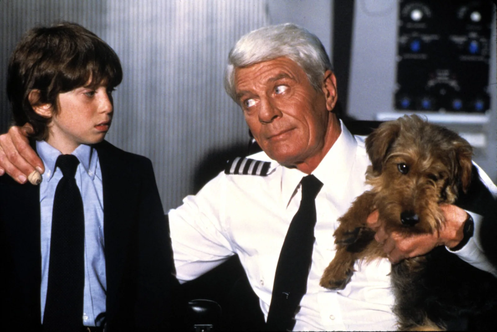 AIRPLANE II: THE SEQUEL, (right) Peter Graves, 1982, (c) Paramount/courtesy Everett Collection