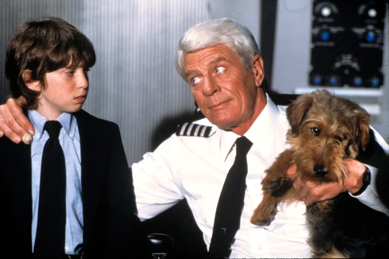 AIRPLANE II: THE SEQUEL, (right) Peter Graves, 1982, (c) Paramount/courtesy Everett Collection