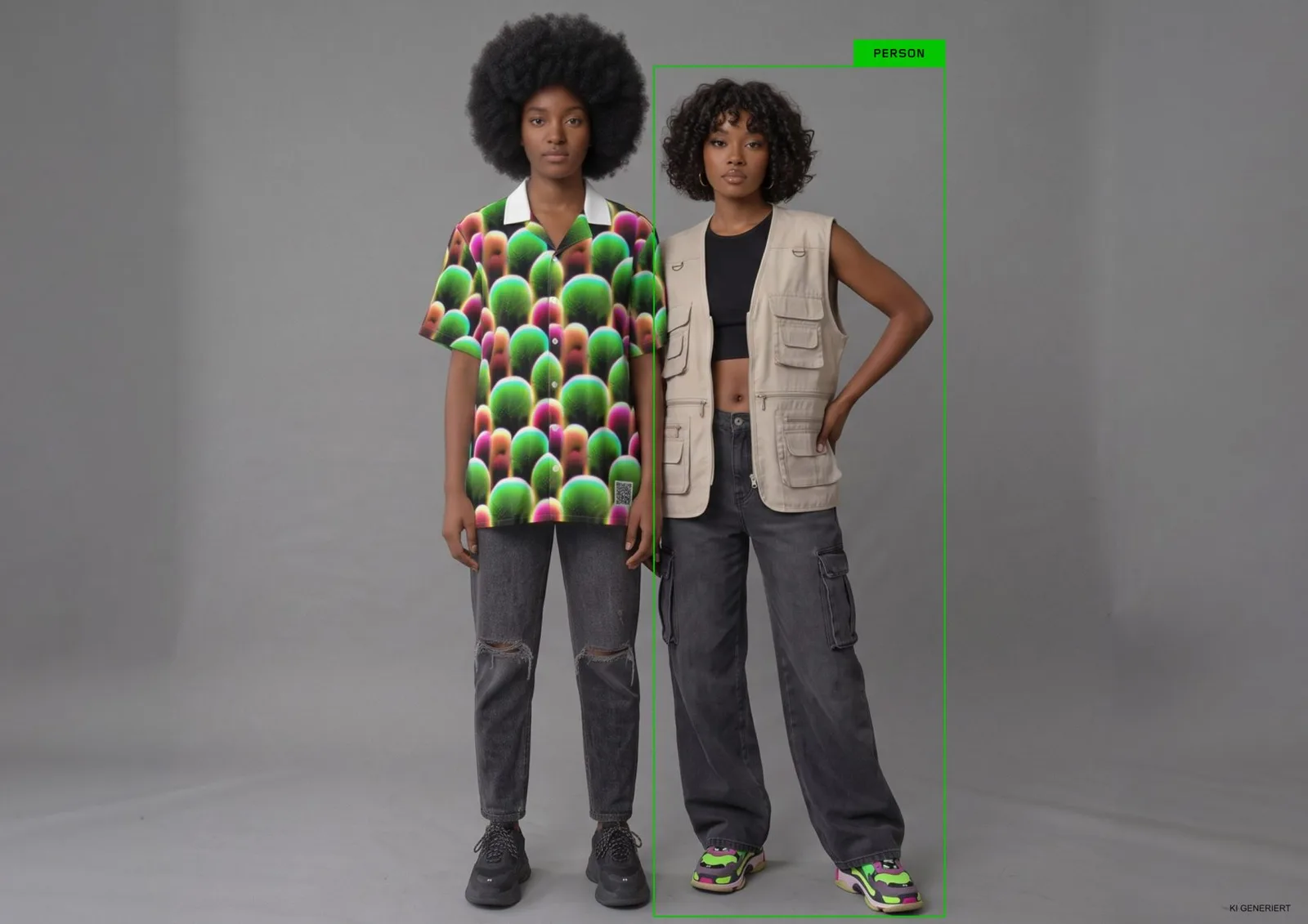 AI video surveillance defense shirt