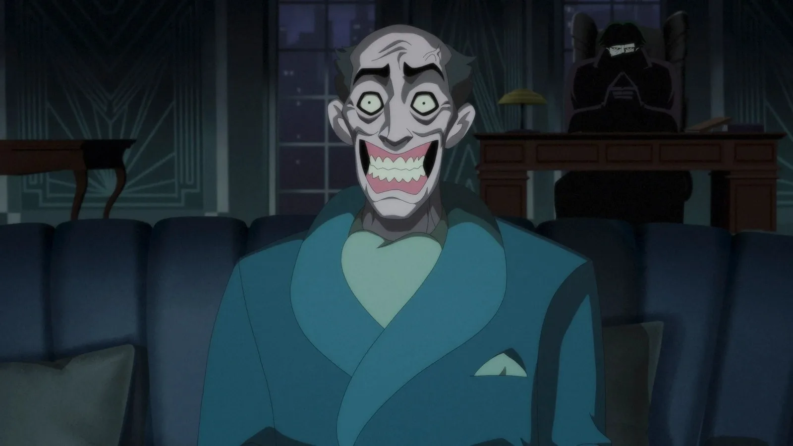 BATMAN: CAPED CRUSADER, front: Joker, (Season 2, ep. 205, aired July 31, 2026). photo: ©Amazon/MGM Studios / Courtesy Everett Collection