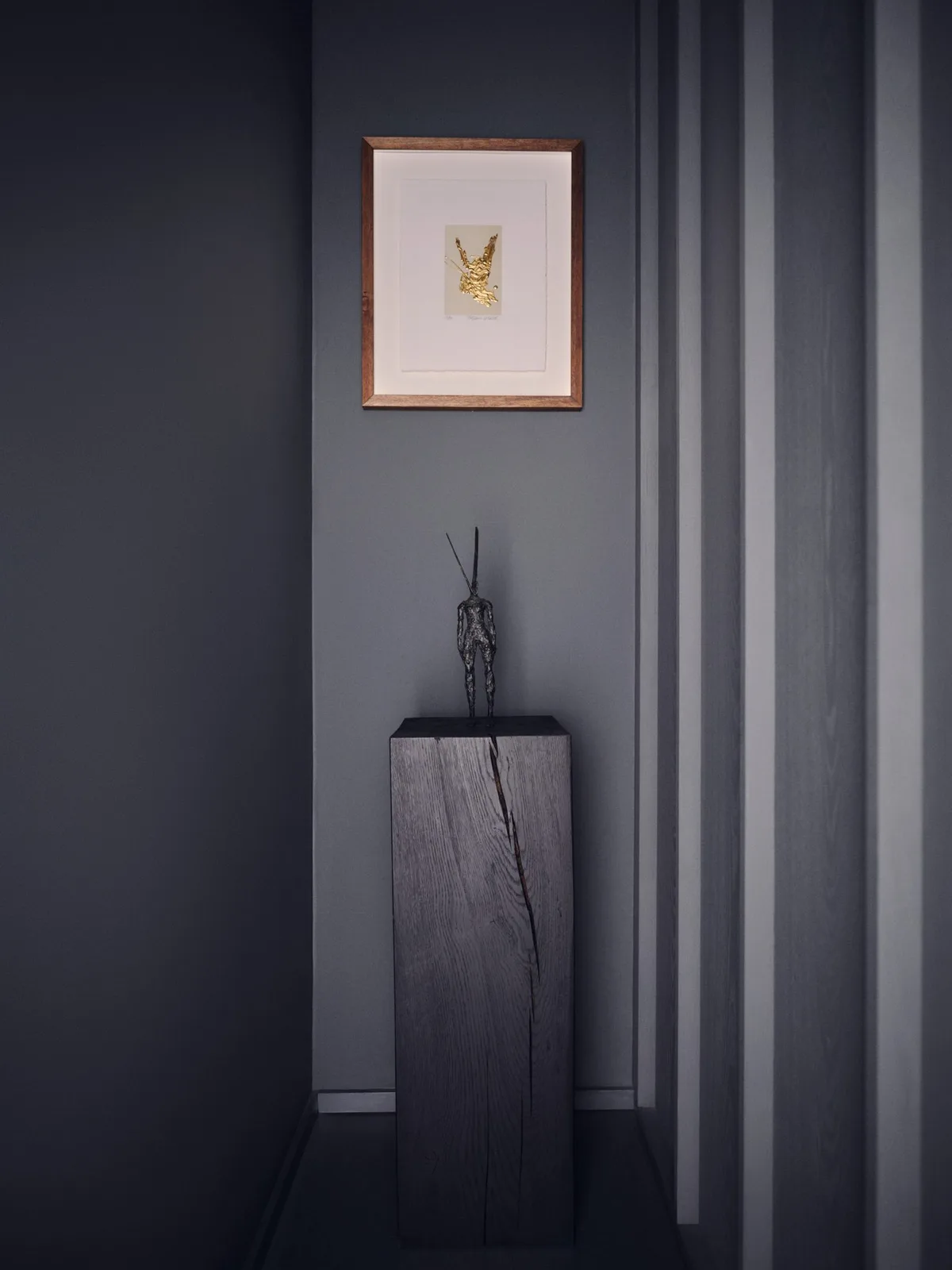 Corridor artwork in Apartment 21 by Piercy & Company