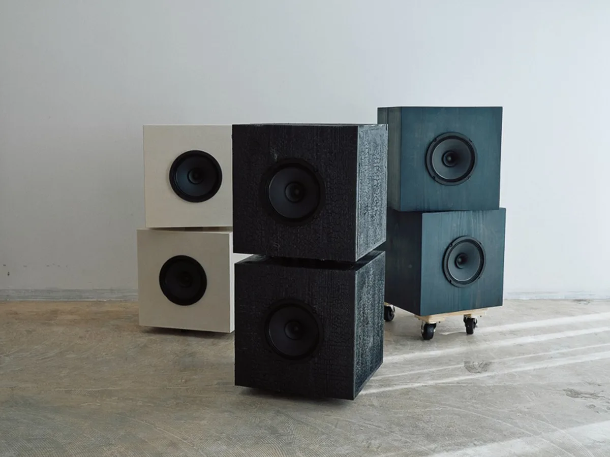 three centuries-old japanese craft traditions converge in loudspeaker collection - 2