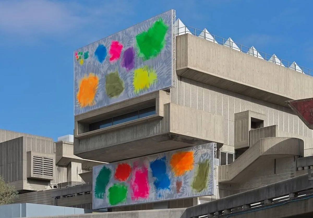 renée levi transforms hayward gallery façade in audemars piguet contemporary commission - 2