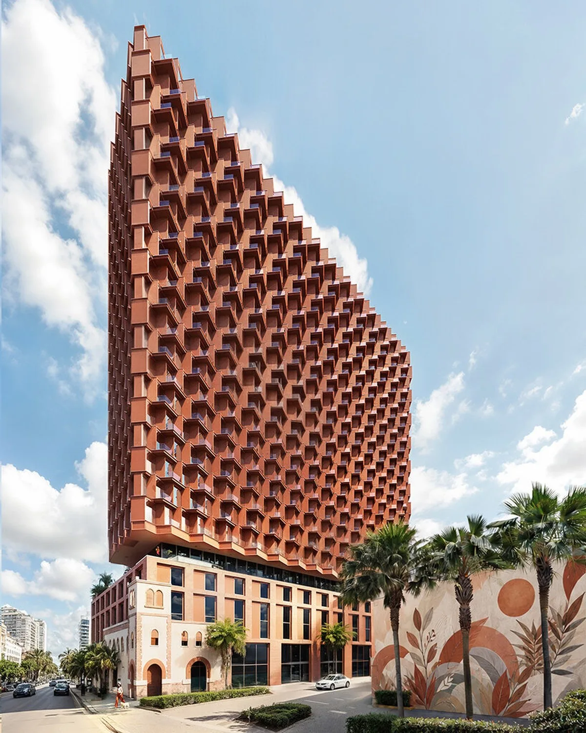 every apartment gets an atlantic view in carlo ratti’s zig-zag west palm beach tower - 2