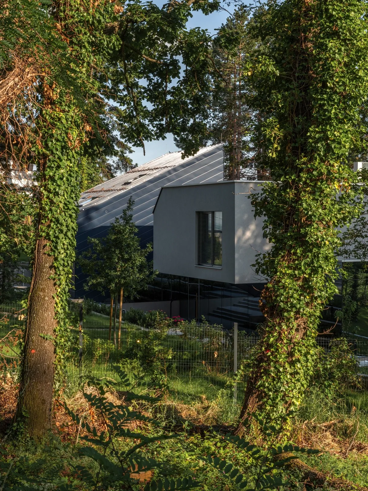 Views of the Curious House in Zagreb