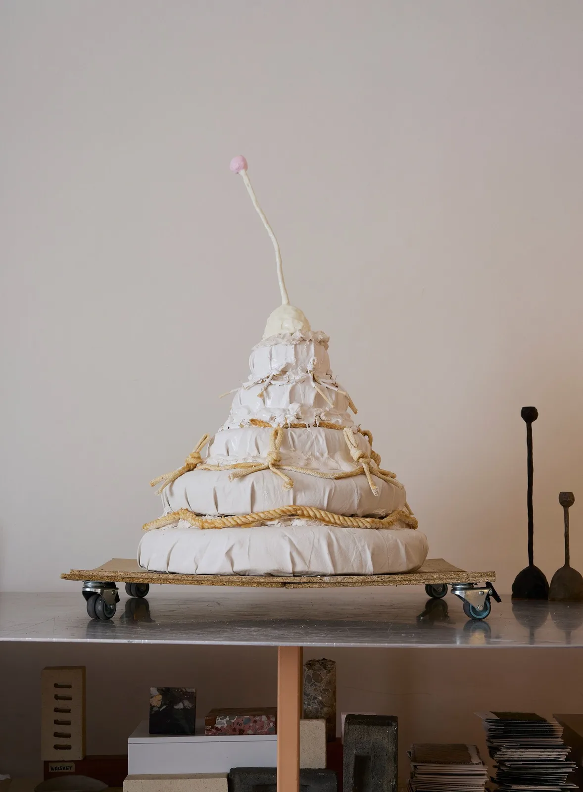 Faye Toogood designs a birthday cake for Wallpaper magazine