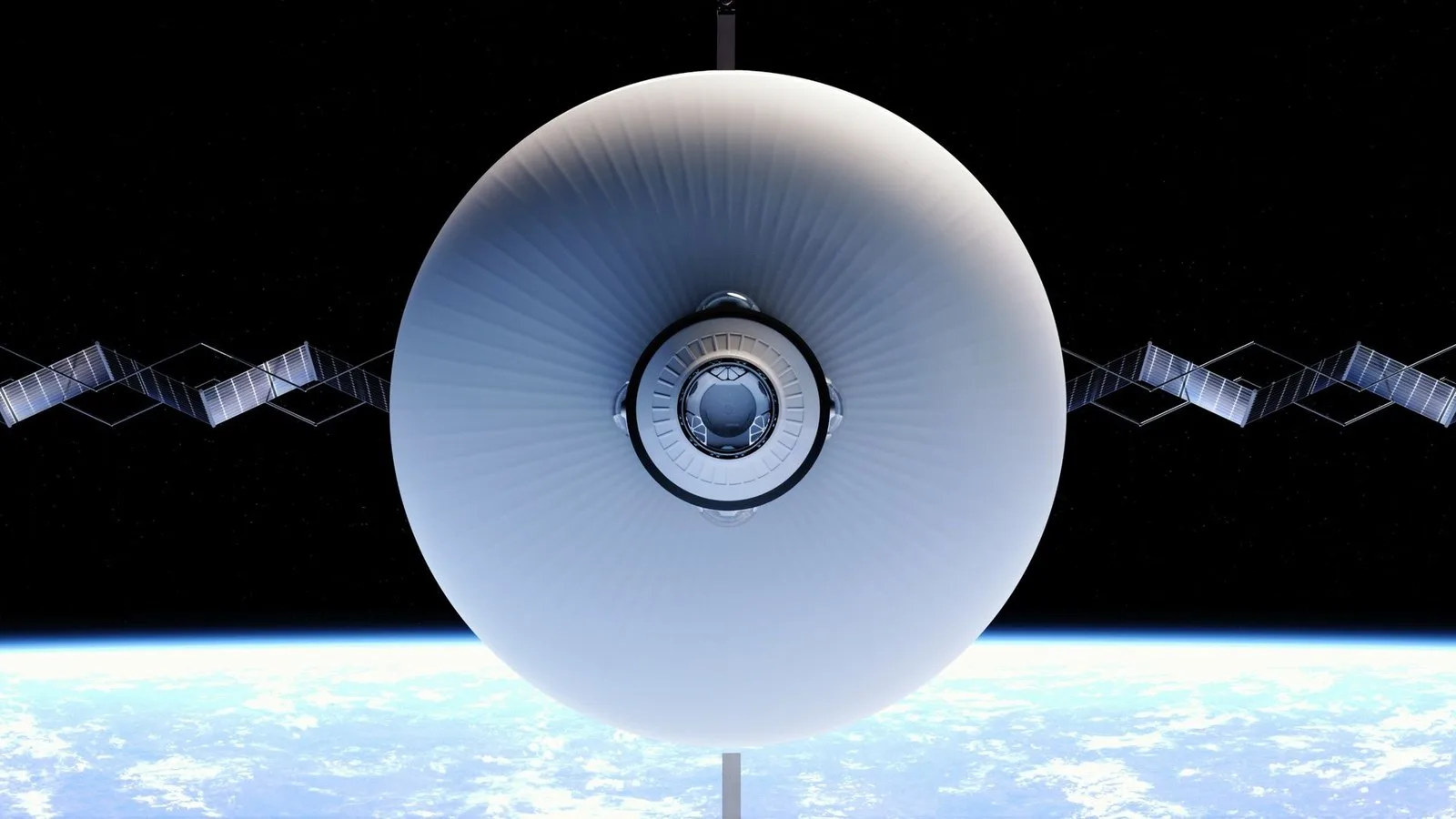The exterior of OMI's Thunderbird space station for Max Space