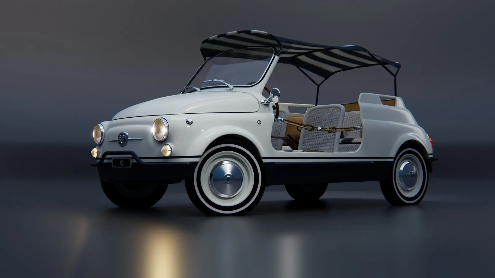 Garage Italia ve Hot Lab’den Fiat 500 Spiaggina: Deniz Temalı Restomod