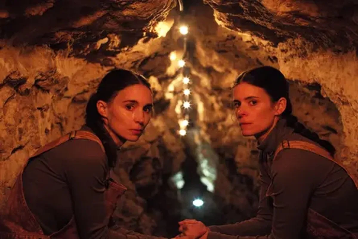 Kate Mara and Rooney Mara in Bucking Fastard.