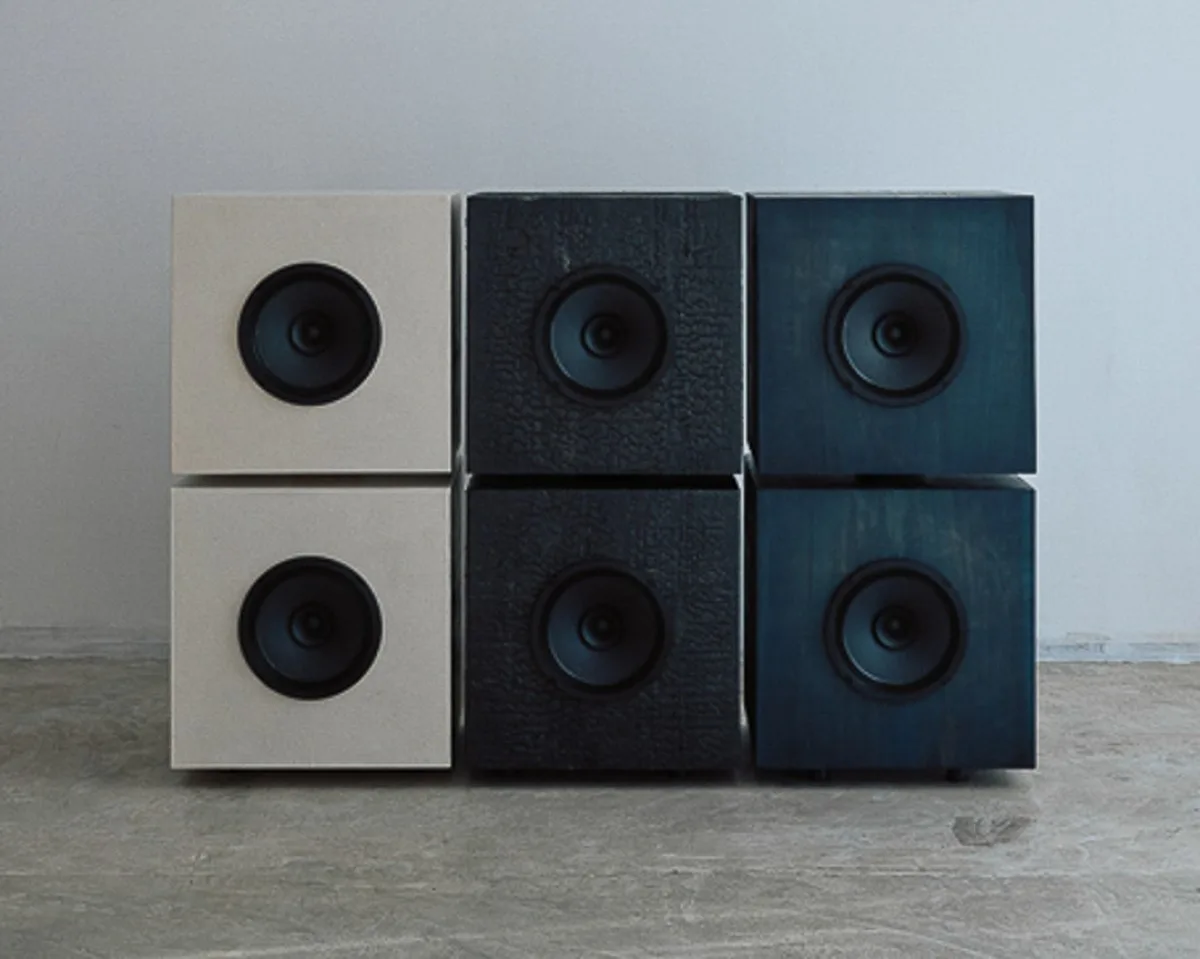 three centuries-old japanese craft traditions converge in loudspeaker collection - 1