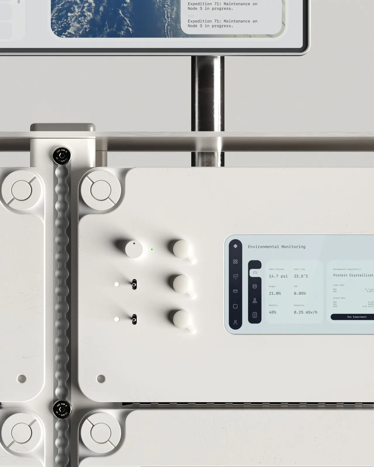 Equipment racks are designed to be modular for easy replacement and upgrades