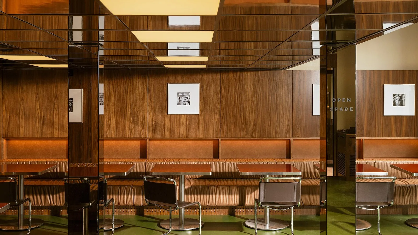 Fabio Fantolino looks to 1960s offices for interior of retro Turin bar