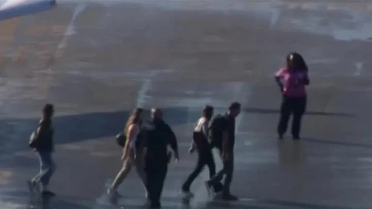 The Bolsonaro family seen arriving in Florida