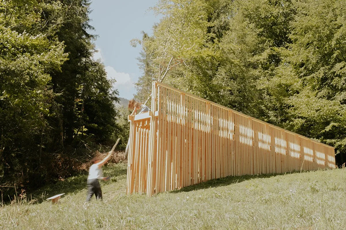 festival cabanes sound wood