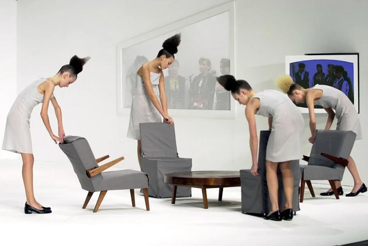 in 2000, hussein chalayan hid an entire collection inside a living room - 1