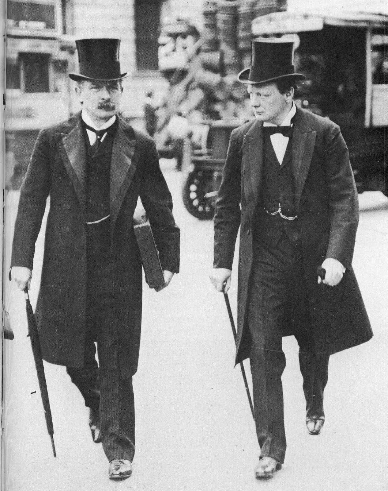 Liberal politicians David Lloyd George and Winston Churchill enacted the 1909 People's Budget which specifically aimed at the redistribution of wealth.